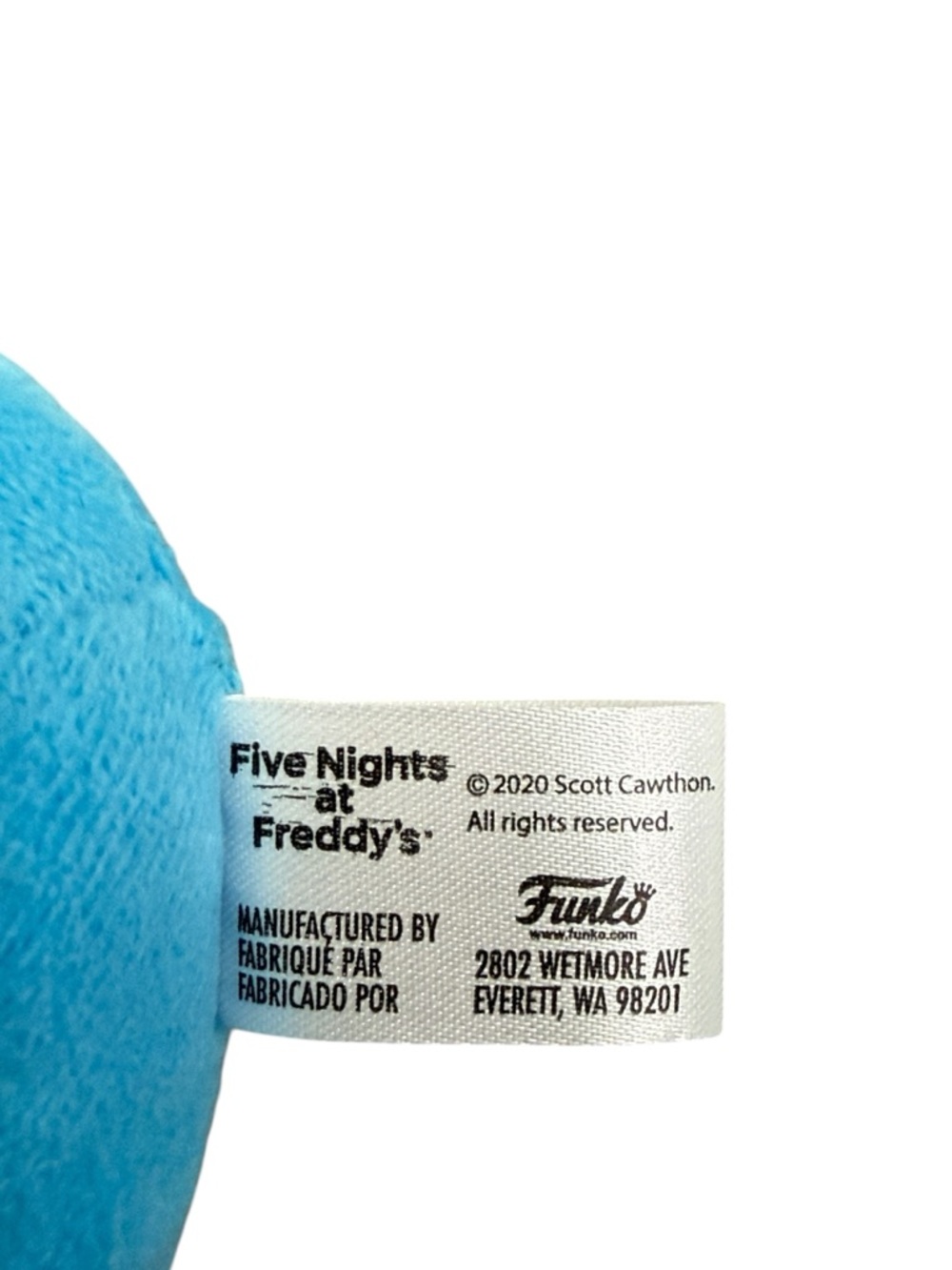Five Nights at Freddy’s Frostbear Plush Funko NWT Blue Freddy - Picture 6 of 8